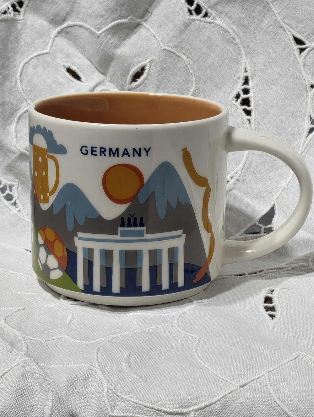 Germany Starbucks coffee Cup/Mug 14oz You Are Here Collection